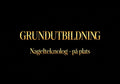 GRUNDUTBILDNING - Nagelteknolog PÅ PLATS